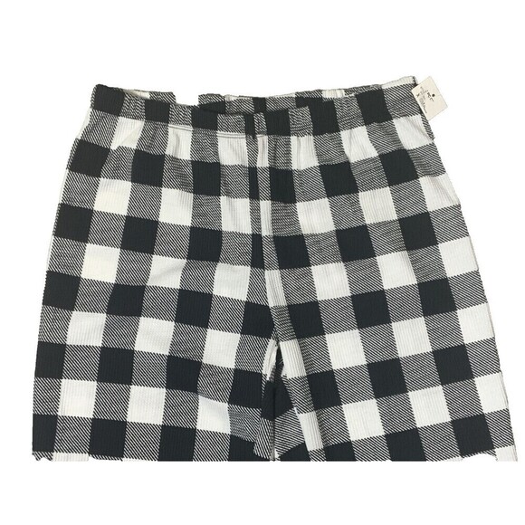 Family PJ's Women's Lounge Pants Black White Plaid Size XS  NEW - Picture 4 of 7